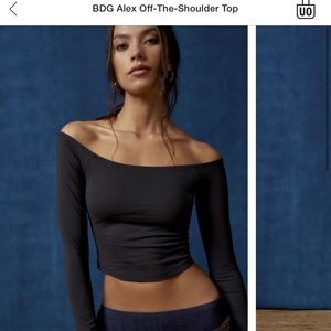BDG Alex off the shoulder top